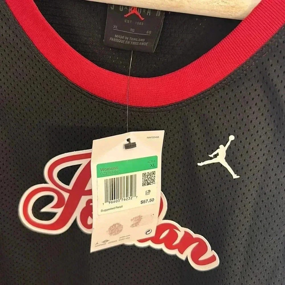 NWT‎ Nike Air Jordan women’s size XL Jersey 23 - Picture 3 of 5